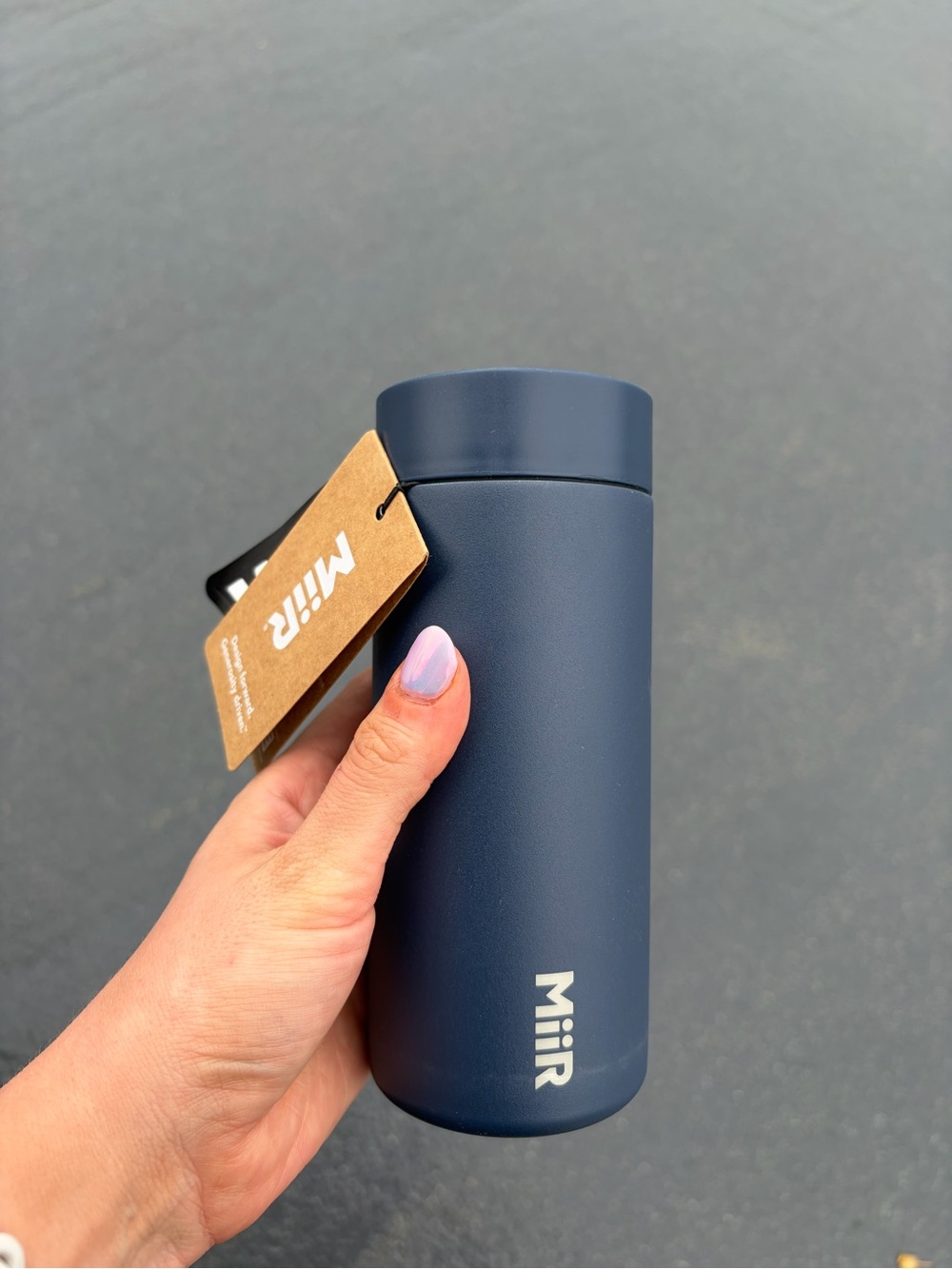 MiiR 360 Traveler 12oz Insulated Tumbler Double-Wall Stainless Steel, Tidal Blue